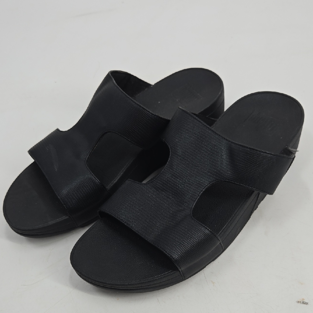 Fitflop Black Women's Slide Sandals Size 9
